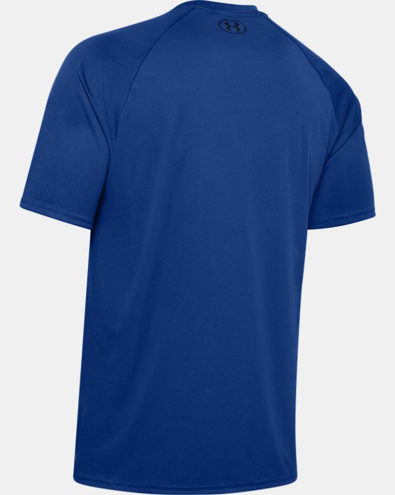 Men's UA Velocity Short Sleeve in Blue image number 5